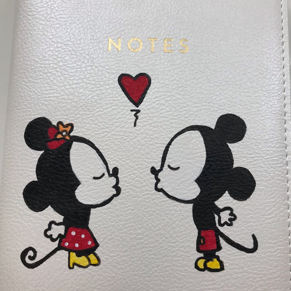 Handpainted Disney Journal Notepad - Picture 3 of 7